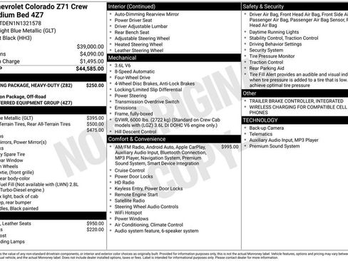Certified 2022 Chevrolet Colorado Z71 image 7