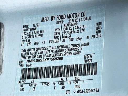 Used 2023 Ford Transit Connect XL FWD image 27