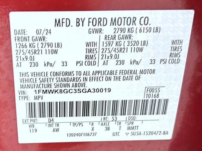 Used 2025 Ford Explorer ST AWD/4WD image 28