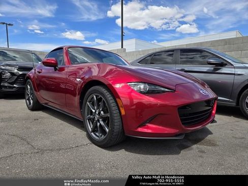 Used 2019 MAZDA MX-5 Miata RF Grand Touring w/ GT-S Package RWD image 1