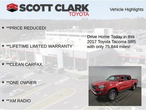 Used 2017 Toyota Tacoma SR5 w/ Tow Package AWD/4WD image 12