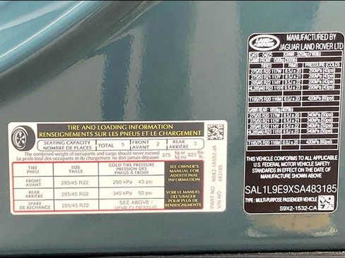 New 2025 Land Rover Range Rover Sport Dynamic SE image 14