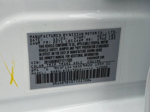 Certified 2026 Nissan Sentra S w/ Floor Mat Package FWD image 33