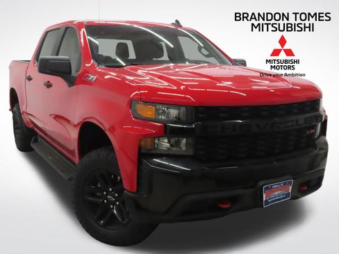 Used 2021 Chevrolet Silverado 1500 Custom Trail Boss AWD/4WD image 1