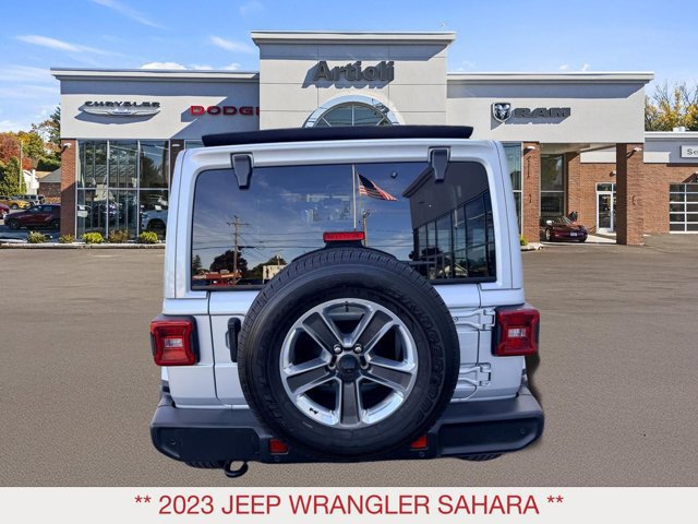 Certified 2023 Jeep Wrangler Unlimited Sahara w/ LED Lighting Group AWD/4WD image 6