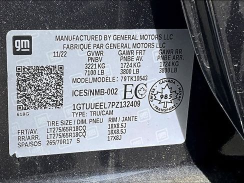 Used 2023 GMC Sierra 1500 AT4 AWD/4WD image 21