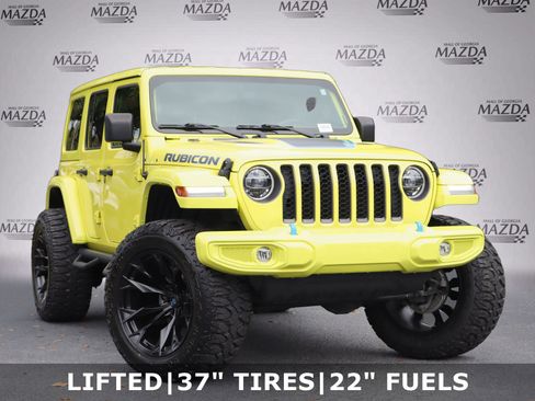Used 2022 Jeep Wrangler Unlimited Rubicon 4xe w/ Cold Weather Group image 2
