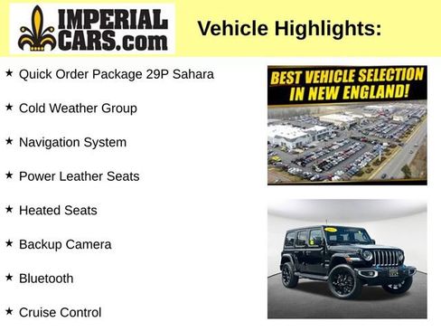 Used 2023 Jeep Wrangler Unlimited Sahara w/ Cold Weather Group AWD/4WD image 8