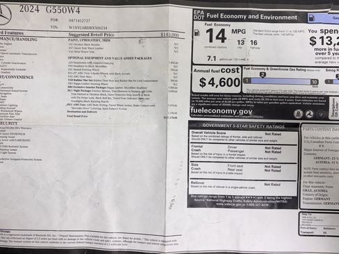 Used 2024 Mercedes-Benz G 550 image 54