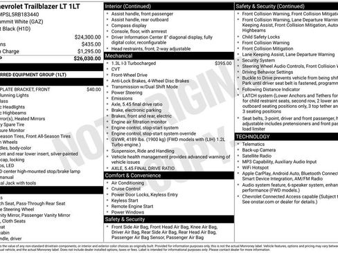 Used 2024 Chevrolet TrailBlazer LT FWD image 6
