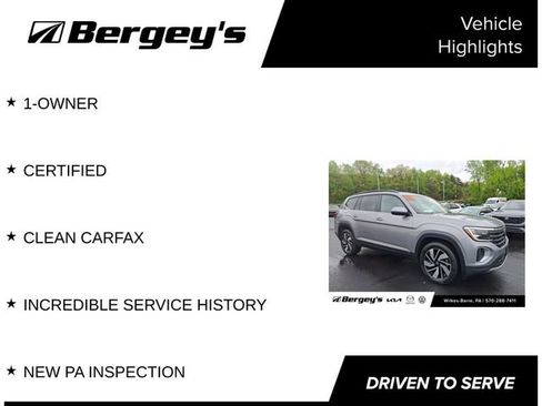 Certified 2025 Volkswagen Atlas SE AWD/4WD image 4