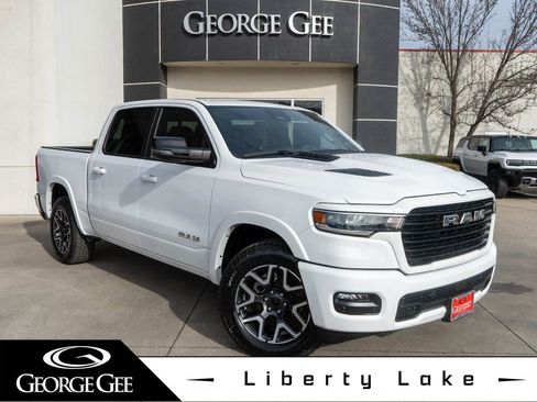 Used 2025 RAM 1500 Laramie w/ Sport Appearance Package image 1