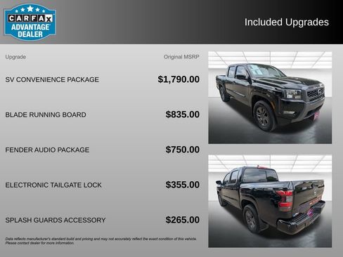 Used 2025 Nissan Frontier SV w/ SV Convenience Package AWD/4WD image 3