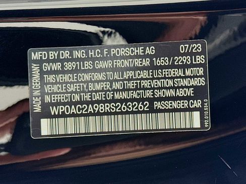 Certified 2024 Porsche 911 GT3 image 29