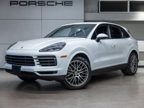 Certified 2023 Porsche Cayenne Platinum Edition w/ Premium Package Plus image 1