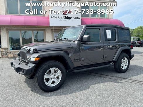 Used 2022 Jeep Wrangler Unlimited Sport AWD/4WD image 4