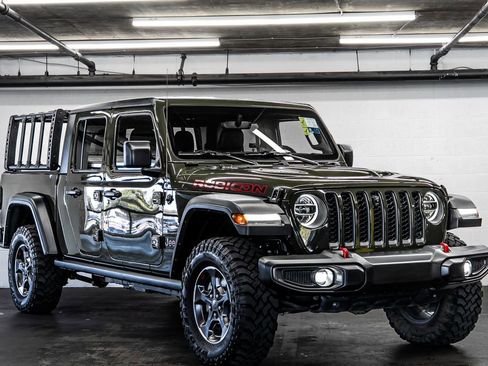 Used 2022 Jeep Gladiator Rubicon w/ LED Lighting Group AWD/4WD image 7