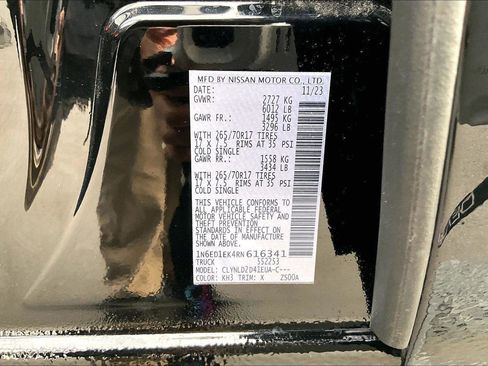 Used 2024 Nissan Frontier PRO-4X w/ Pro Convenience Package image 33