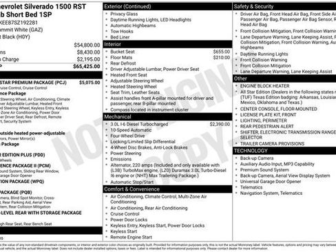 Used 2025 Chevrolet Silverado 1500 RST w/ RST All Star Premium Package AWD/4WD image 5