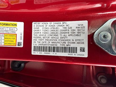 New 2026 Honda CR-V EX-L image 33