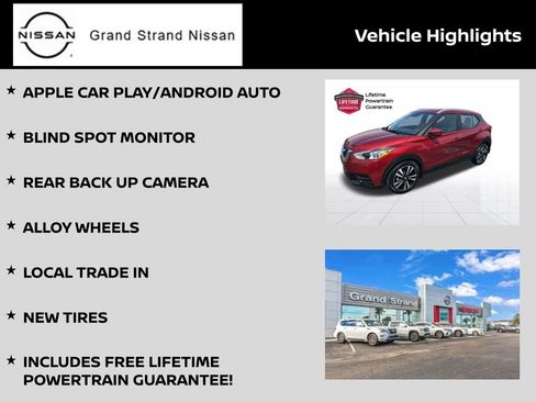 Certified 2020 Nissan Kicks SV FWD image 3