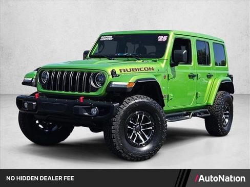 Used 2025 Jeep Wrangler Unlimited Rubicon AWD/4WD image 1