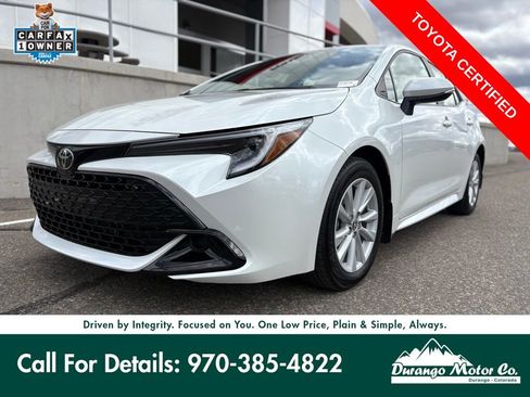 Certified 2025 Toyota Corolla SE w/ SE Package image 1