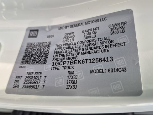 New 2026 Chevrolet Colorado W/T w/ WT Convenience Package II AWD/4WD image 13
