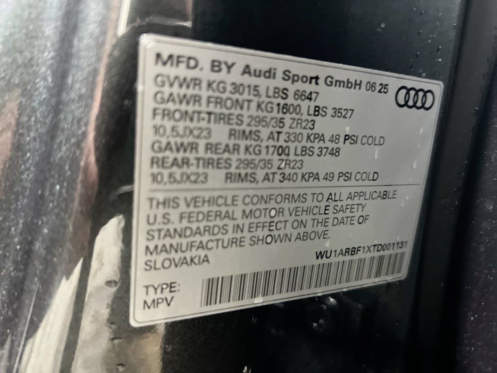 Used 2026 Audi RS Q8 performance AWD/4WD image 29