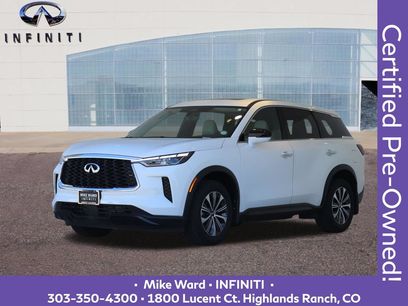 Certified 2025 INFINITI QX60 Pure w/ Cargo Package