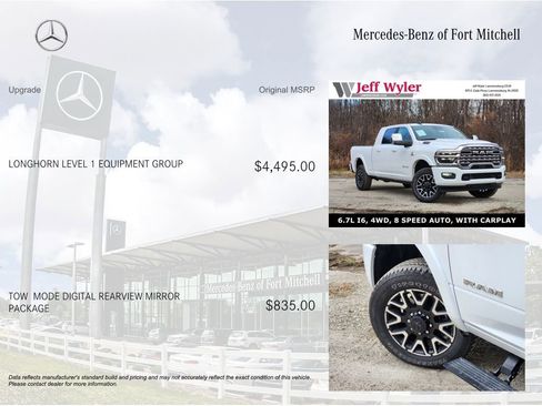 Used 2025 RAM 3500 Longhorn AWD/4WD image 4