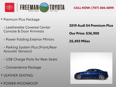 Used 2019 Audi S4 Premium Plus w/ Premium Plus Package image 10