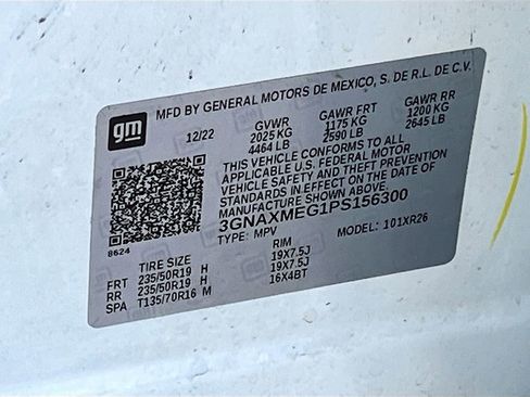 Used 2023 Chevrolet Equinox RS w/ RS Leather Package image 33