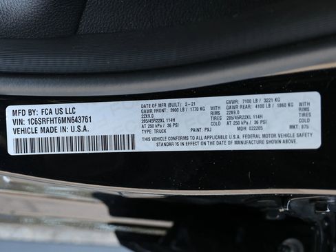 Used 2021 RAM 1500 Limited w/ Night Edition image 56