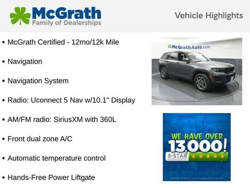 Used 2023 Jeep Grand Cherokee Trailhawk w/ Luxury Tech Group III AWD/4WD image 6