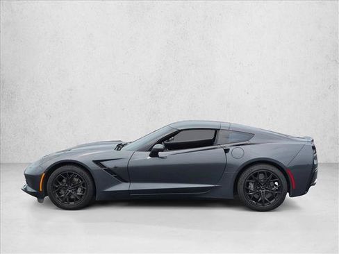 Used 2017 Chevrolet Corvette Stingray Coupe w/ Carbon Flash Badge Package RWD image 8