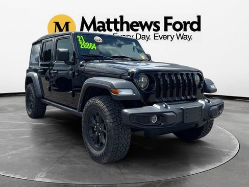Used 2021 Jeep Wrangler Unlimited Sport AWD/4WD image 8