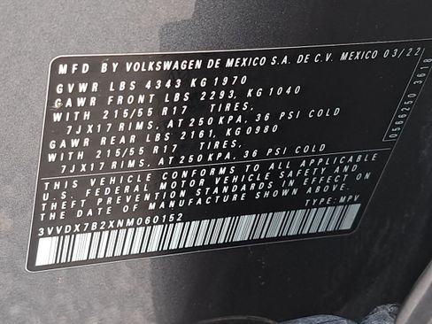 Certified 2022 Volkswagen Taos S w/ IQ Drive S Package image 31