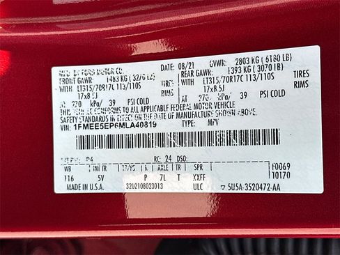 Certified 2021 Ford Bronco First Edition image 34