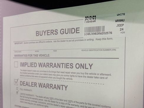 Certified 2024 Jeep Wrangler Unlimited AWD/4WD image 24