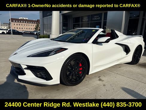 Used 2023 Chevrolet Corvette Stingray Preferred Conv w/ Z51 Performance Package RWD image 2