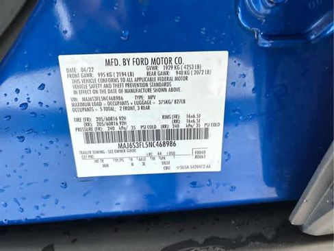 Used 2022 Ford EcoSport S image 25