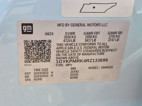 Certified 2024 Cadillac Lyriq Tech w/ LPO, Floor Liner Package RWD image 32