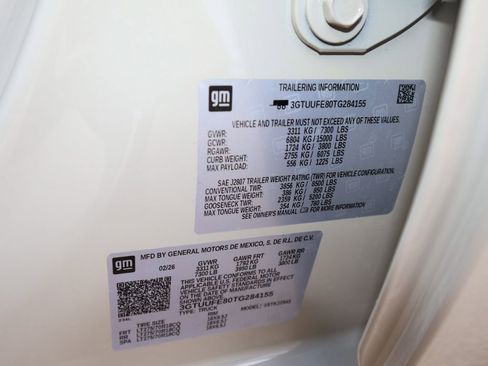 New 2026 GMC Sierra 1500 AT4X AWD/4WD image 36