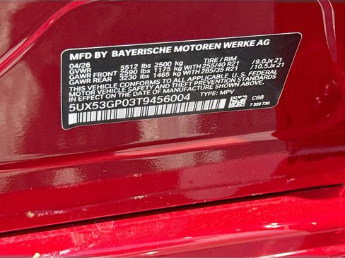 New 2026 BMW X3 xDrive30 w/ M Sport Package AWD/4WD image 42