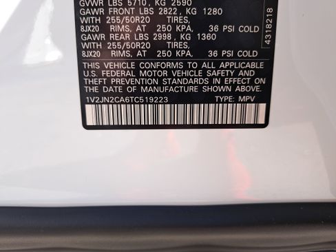 New 2026 Volkswagen Atlas SE image 35