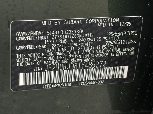 New 2026 Subaru Outback Touring XT AWD/4WD image 29