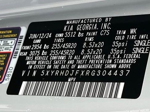 Used 2024 Kia Sorento X-Line EX image 32