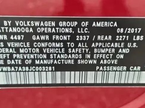 Used 2018 Volkswagen Passat 2.0T SE FWD image 47