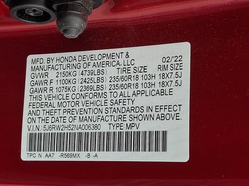 Used 2022 Honda CR-V EX image 28